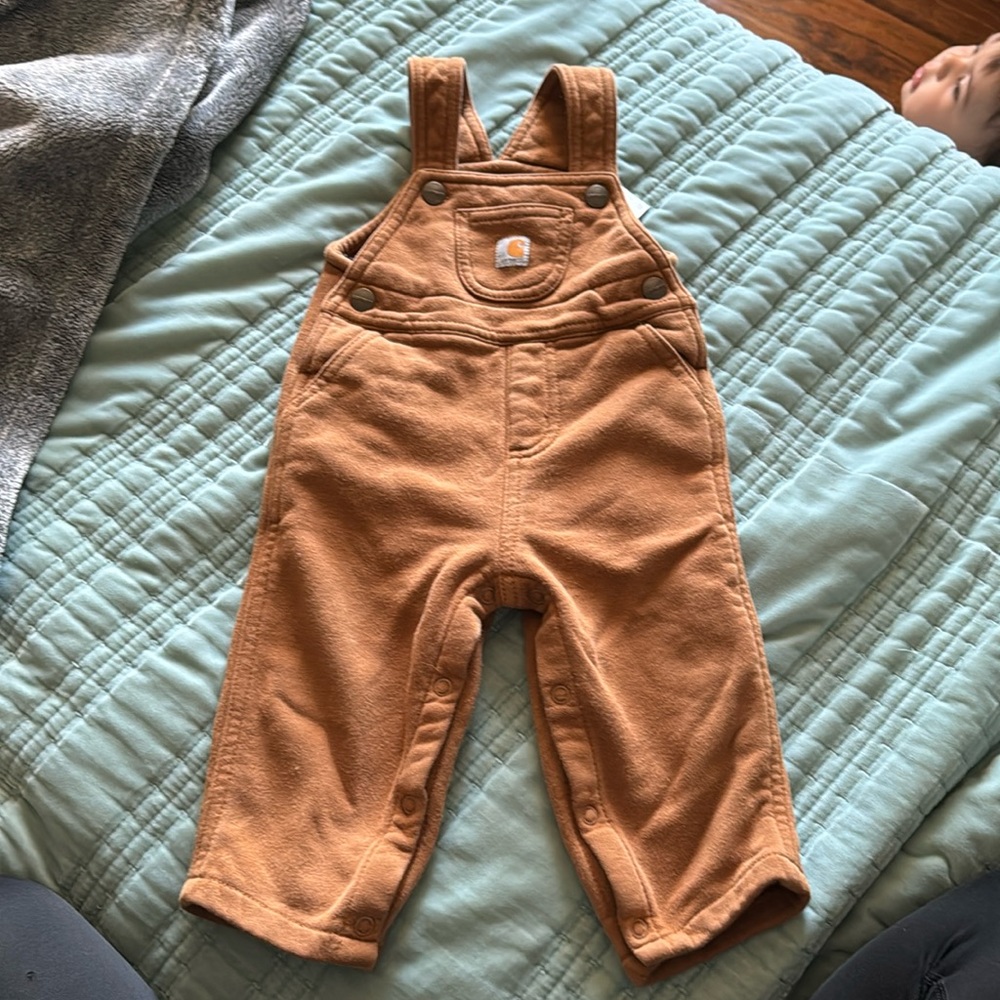 Carhartt knit overalls